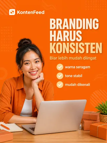 Contoh feed Instagram konsisten buatan KontenFeed — 3