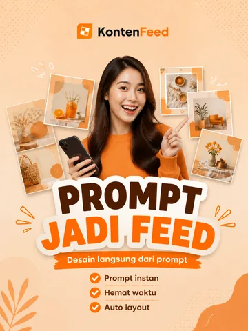Contoh feed Instagram konsisten buatan KontenFeed — 4